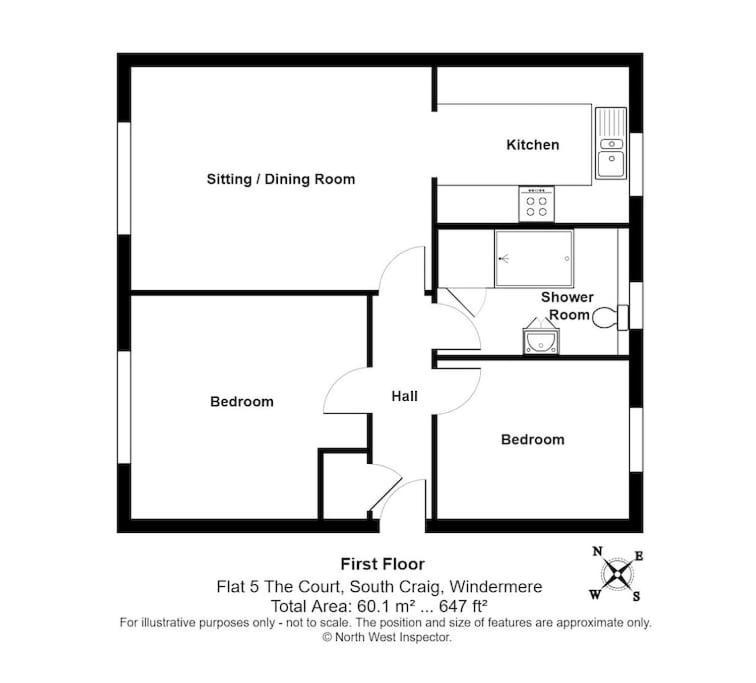 Appartamento No. 5 The Court-with Free Parking